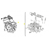 Todos los recambios originales de Benelli para el motor de la BN302S 2019.
