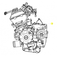 Todos los recambios originales de Benelli para el motor de la TRK502x 2018.